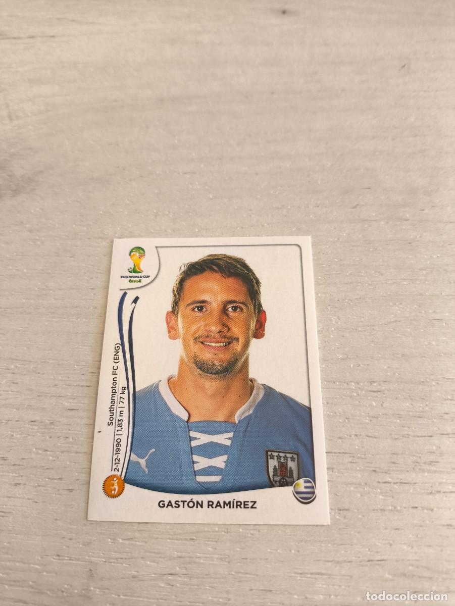 Cromos de F&uacute;tbol: 273 Gaston Ramirez URUGUAY PANINI FIFA MUNDIAL WORLD CUP BRASIL 2014 NO LIGA ESTE