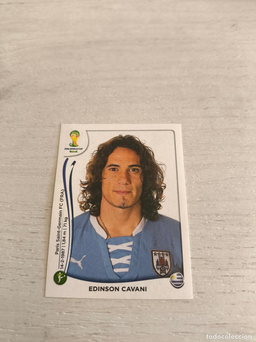 Cromos de F&uacute;tbol: 277 Edinson Cavani URUGUAY PANINI FIFA MUNDIAL WORLD CUP BRASIL 2014 NO LIGA ESTE
