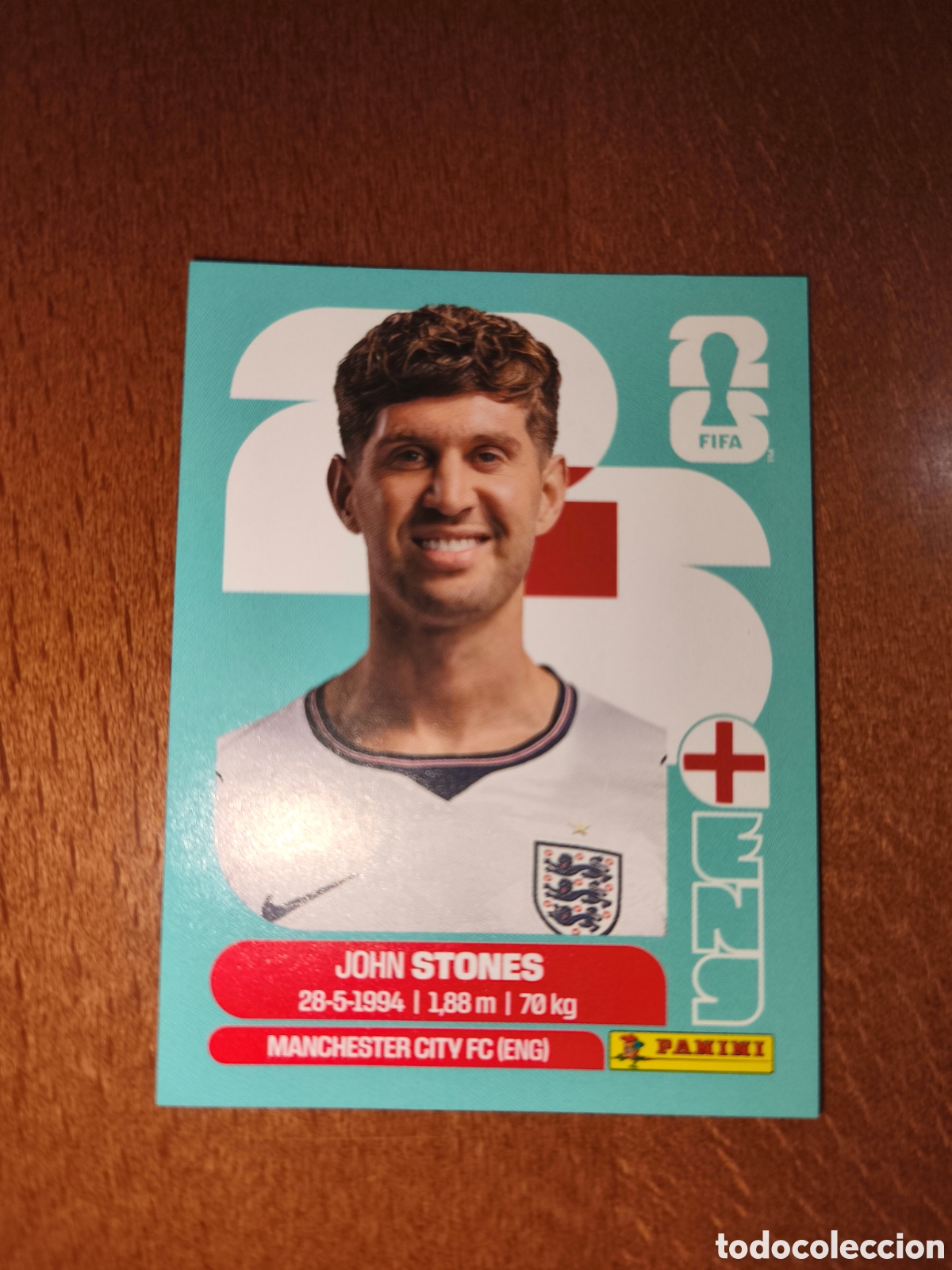 Cromos de F&uacute;tbol: ENG3 John Stones Fifa World Cup 2026 Inglaterra
