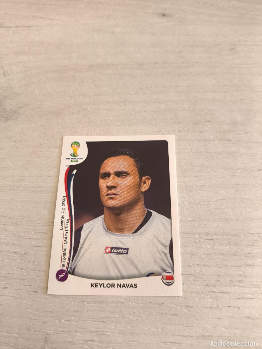 Cromos de Futebol: 281 Keylor Navas COSTA RICA PANINI FIFA MUNDIAL WORLD CUP BRASIL 2014 NO LIGA ESTE