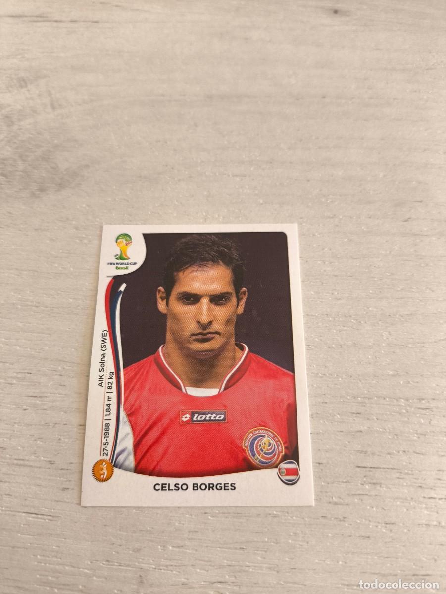 Cromos de F&uacute;tbol: 291 Celso Borges COSTA RICA PANINI FIFA MUNDIAL WORLD CUP BRASIL 2014 NO LIGA ESTE