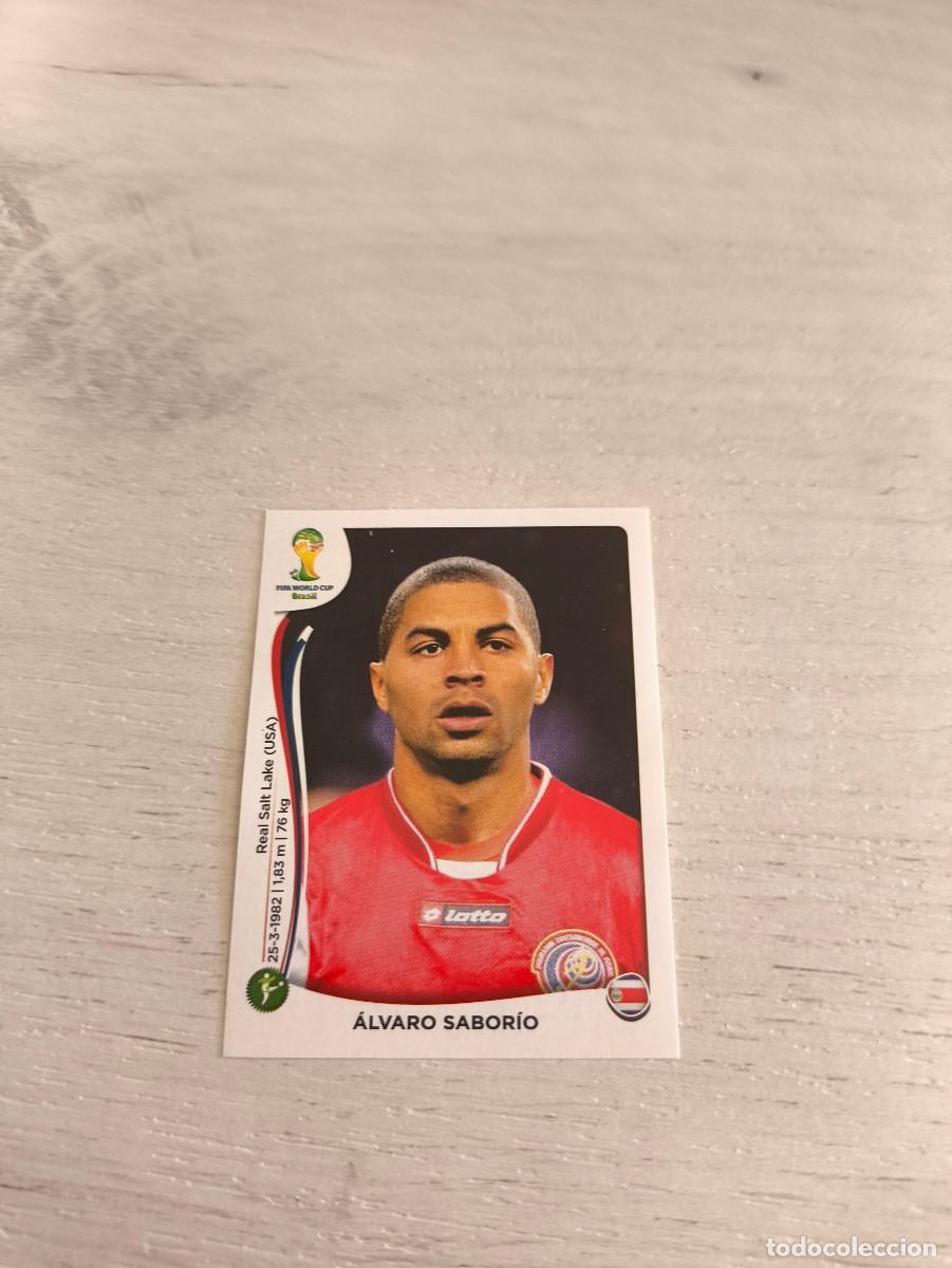Cromos de F&uacute;tbol: 297 Alvaro Saborio COSTA RICA PANINI FIFA MUNDIAL WORLD CUP BRASIL 2014 NO LIGA ESTE