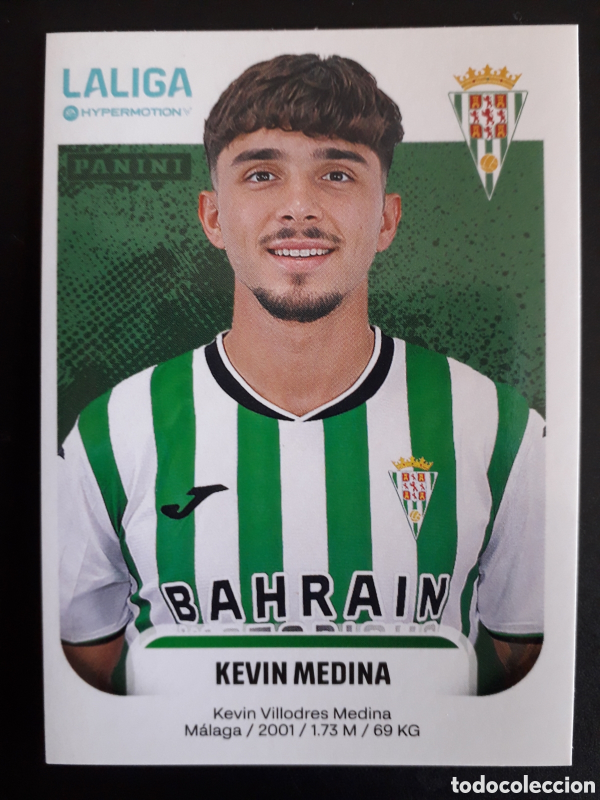 Cromos de F&uacute;tbol: KEVIN MEDINA C&Oacute;RDOBA N&deg; 151 LALIGA HYPERMOTION 25 26 2025 2026 PANINI SIN PEGAR PEDIDO M&Iacute;NIMO 3&euro;