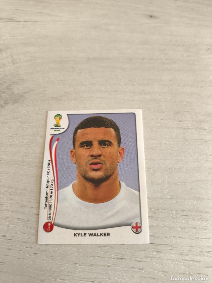 Cromos de F&uacute;tbol: 305 Kyle Walker INGLATERRA PANINI FIFA MUNDIAL WORLD CUP BRASIL 2014 NO LIGA ESTE