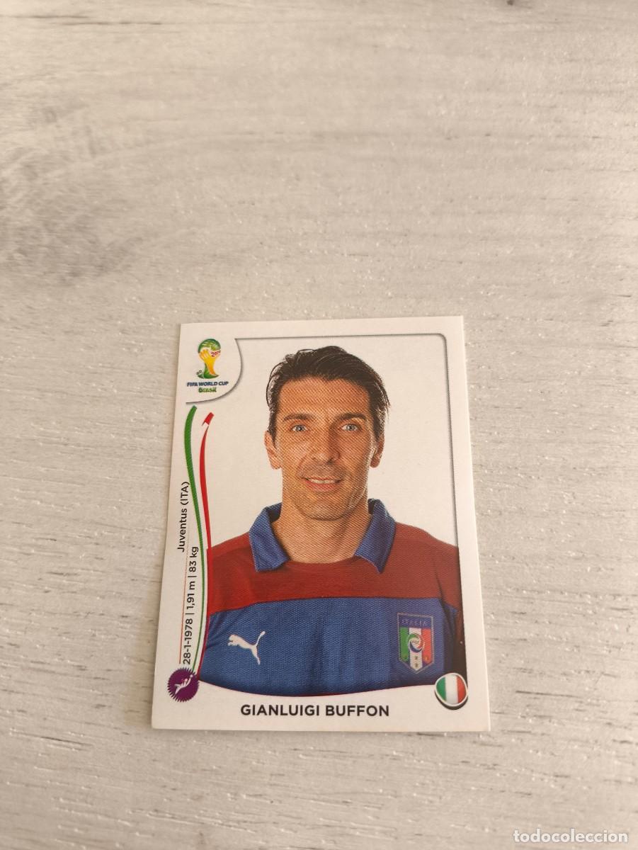 Cromos de F&uacute;tbol: 319 Gianluigi Buffon ITALIA PANINI FIFA MUNDIAL WORLD CUP BRASIL 2014 NO LIGA ESTE