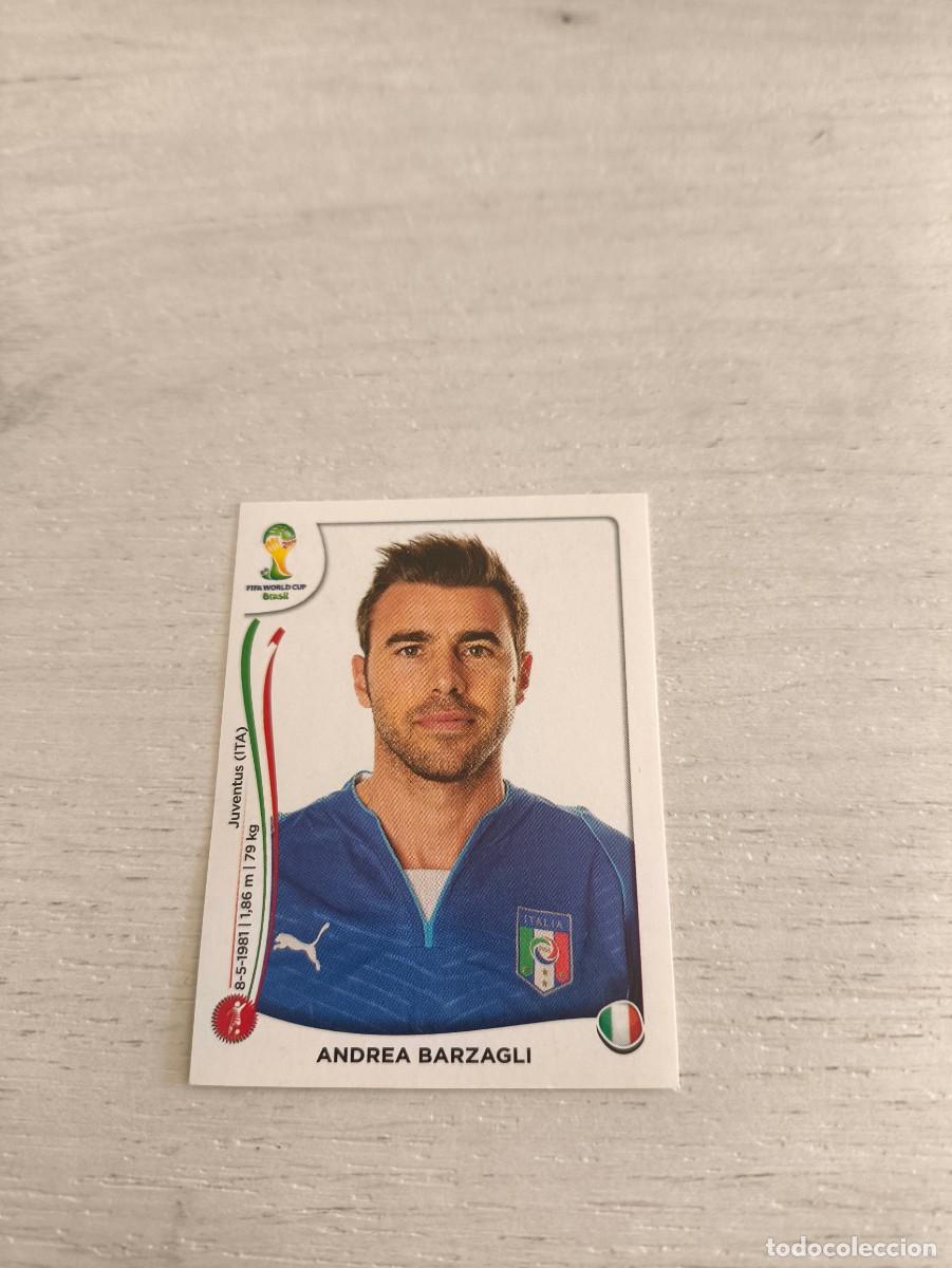 Cromos de F&uacute;tbol: 320 Andrea Barzagli ITALIA PANINI FIFA MUNDIAL WORLD CUP BRASIL 2014 NO LIGA ESTE