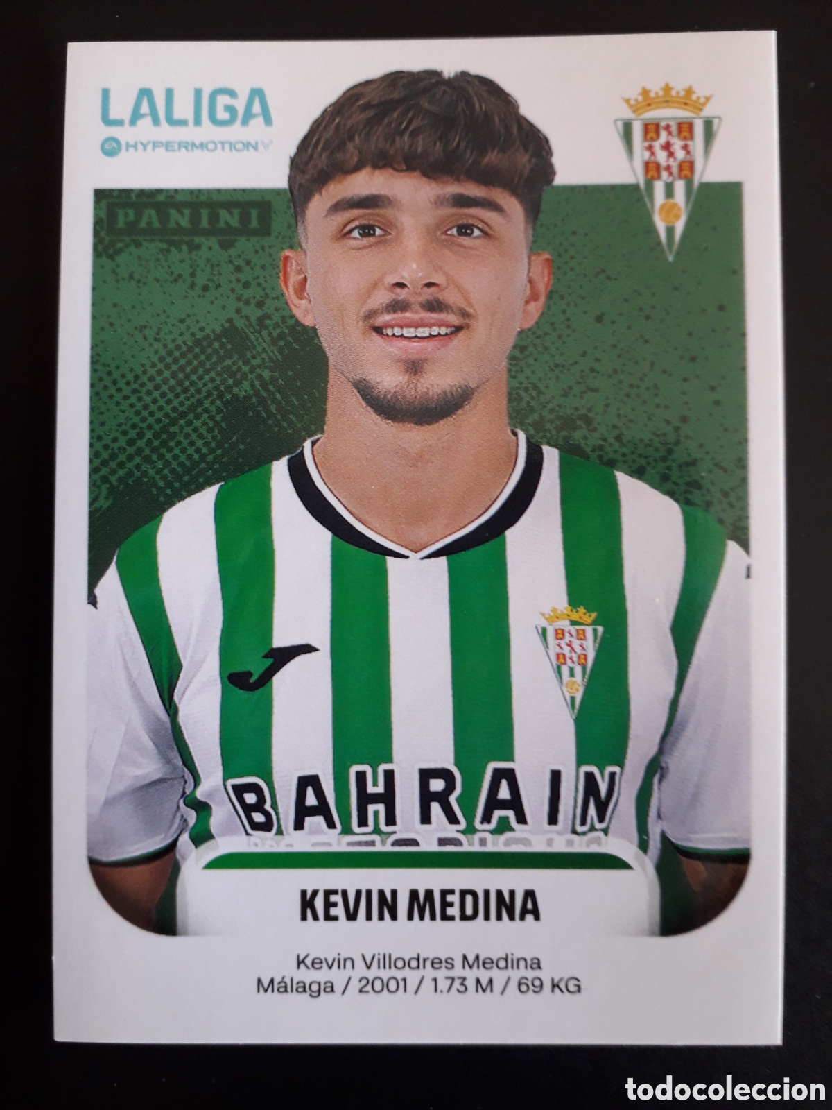 Cromos de F&uacute;tbol: KEVIN MEDINA C&Oacute;RDOBA N&deg; 151 LALIGA HYPERMOTION 25 26 2025 2026 PANINI SIN PEGAR PEDIDO M&Iacute;NIMO 3&euro;