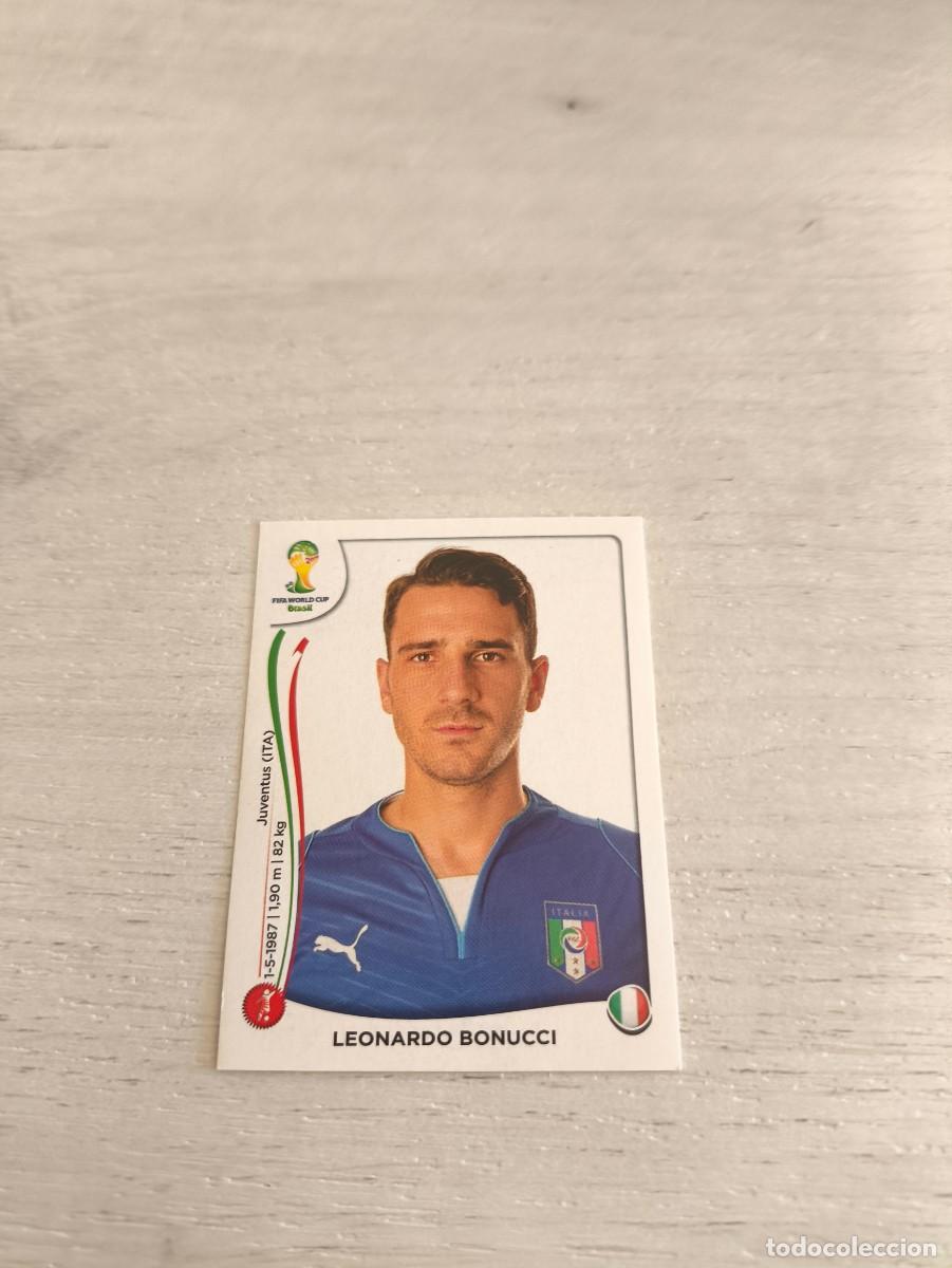 Cromos de F&uacute;tbol: 321 Leonardo Bonucci ITALIA PANINI FIFA MUNDIAL WORLD CUP BRASIL 2014 NO LIGA ESTE