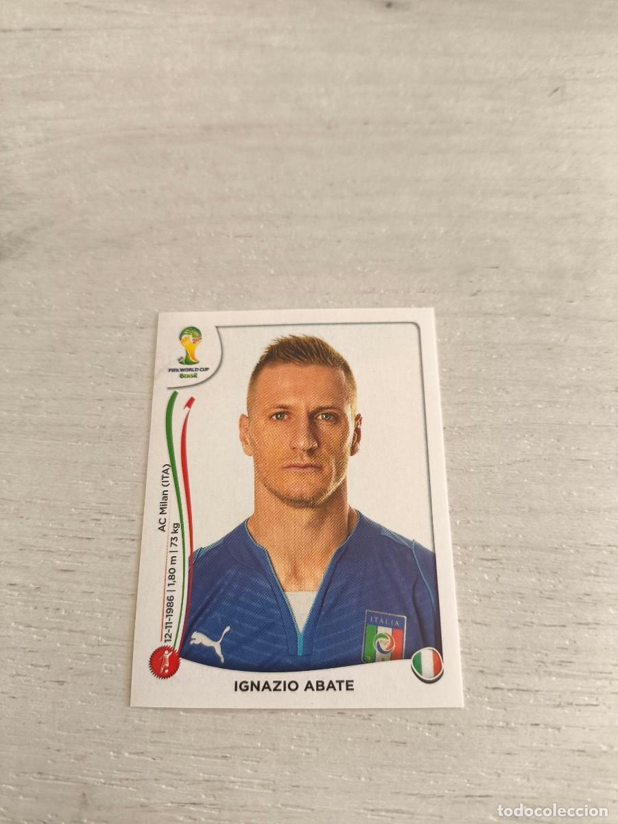 Figurine di Calcio: 323 Ignazio Abate ITALIA PANINI FIFA MUNDIAL WORLD CUP BRASIL 2014 NO LIGA ESTE