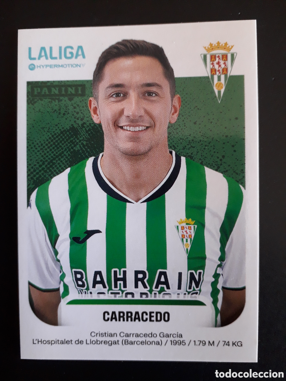 Football Stickers: CARRACEDO C&Oacute;RDOBA N&deg; 152 LALIGA HYPERMOTION 25 26 2025 2026 PANINI SIN PEGAR PEDIDO M&Iacute;NIMO 3&euro;