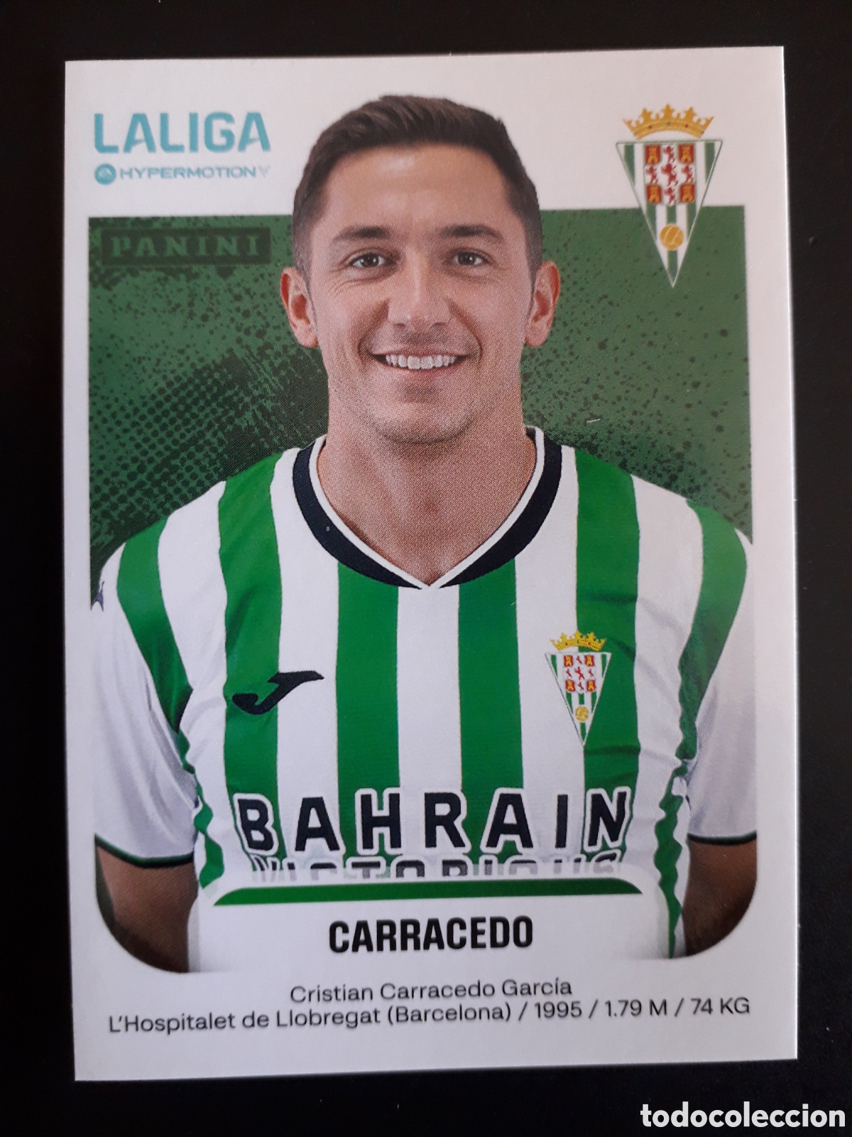 Football Stickers: CARRACEDO C&Oacute;RDOBA N&deg; 152 LALIGA HYPERMOTION 25 26 2025 2026 PANINI SIN PEGAR PEDIDO M&Iacute;NIMO 3&euro;