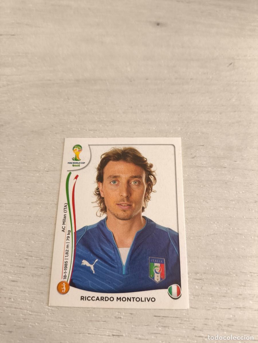 Football Stickers: 328 Riccardo Montolivo ITALIA PANINI FIFA MUNDIAL WORLD CUP BRASIL 2014 NO LIGA ESTE
