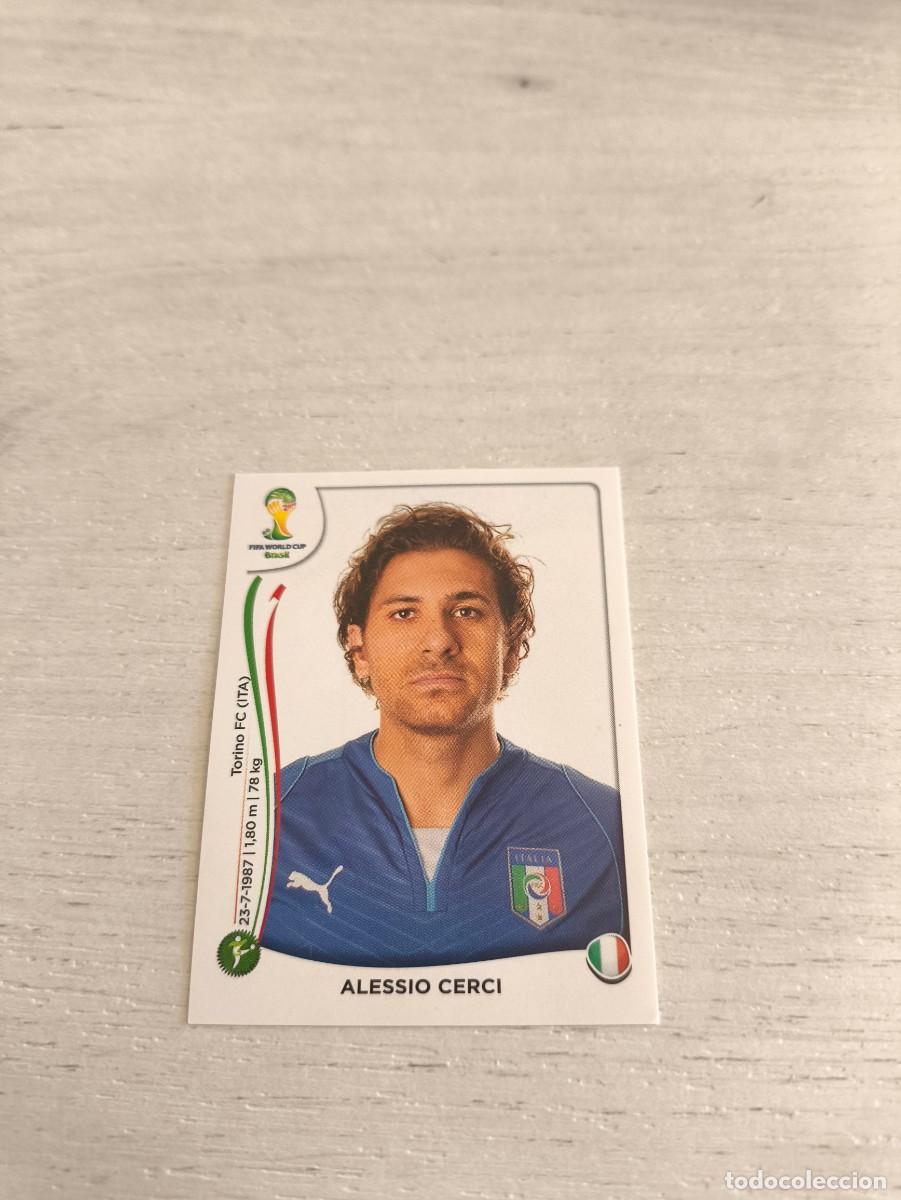 Cromos de F&uacute;tbol: 332 Alessio Cerci ITALIA PANINI FIFA MUNDIAL WORLD CUP BRASIL 2014 NO LIGA ESTE