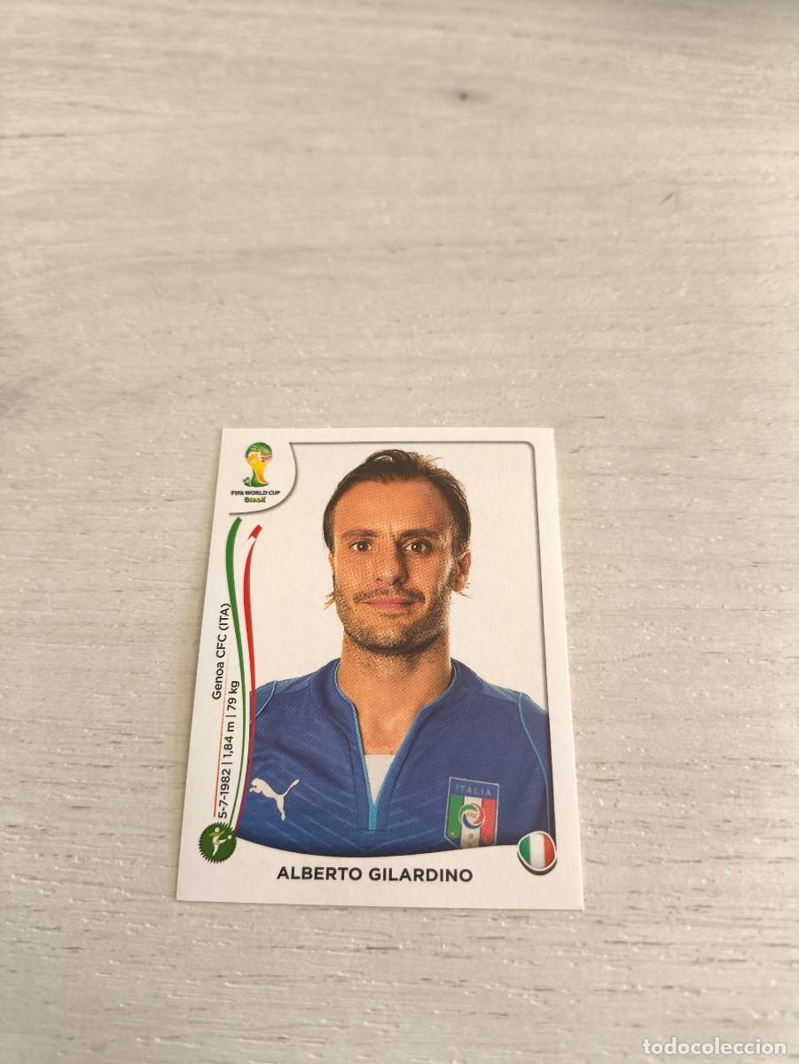Cromos de F&uacute;tbol: 333 Alberto Gilardino ITALIA PANINI FIFA MUNDIAL WORLD CUP BRASIL 2014 NO LIGA ESTE