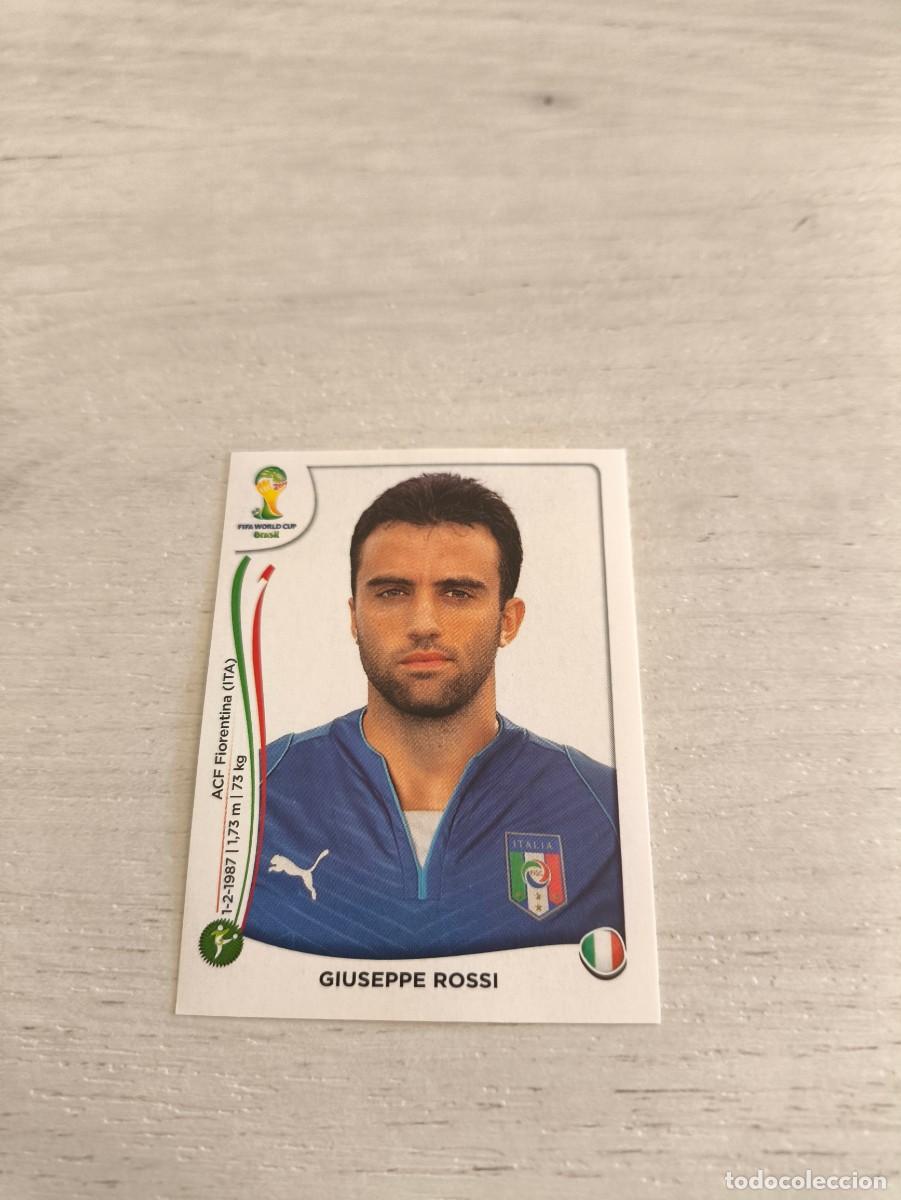 Cromos de F&uacute;tbol: 334 Giuseppe Rossi ITALIA PANINI FIFA MUNDIAL WORLD CUP BRASIL 2014 NO LIGA ESTE