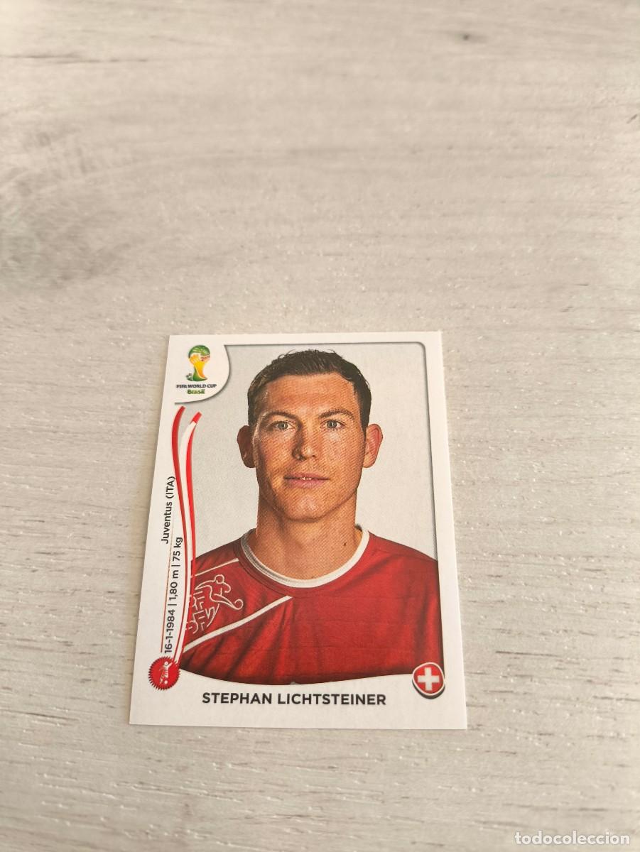 Cromos de F&uacute;tbol: 339 Stephan Lichtsteiner SUIZA PANINI FIFA MUNDIAL WORLD CUP BRASIL 2014 NO LIGA ESTE
