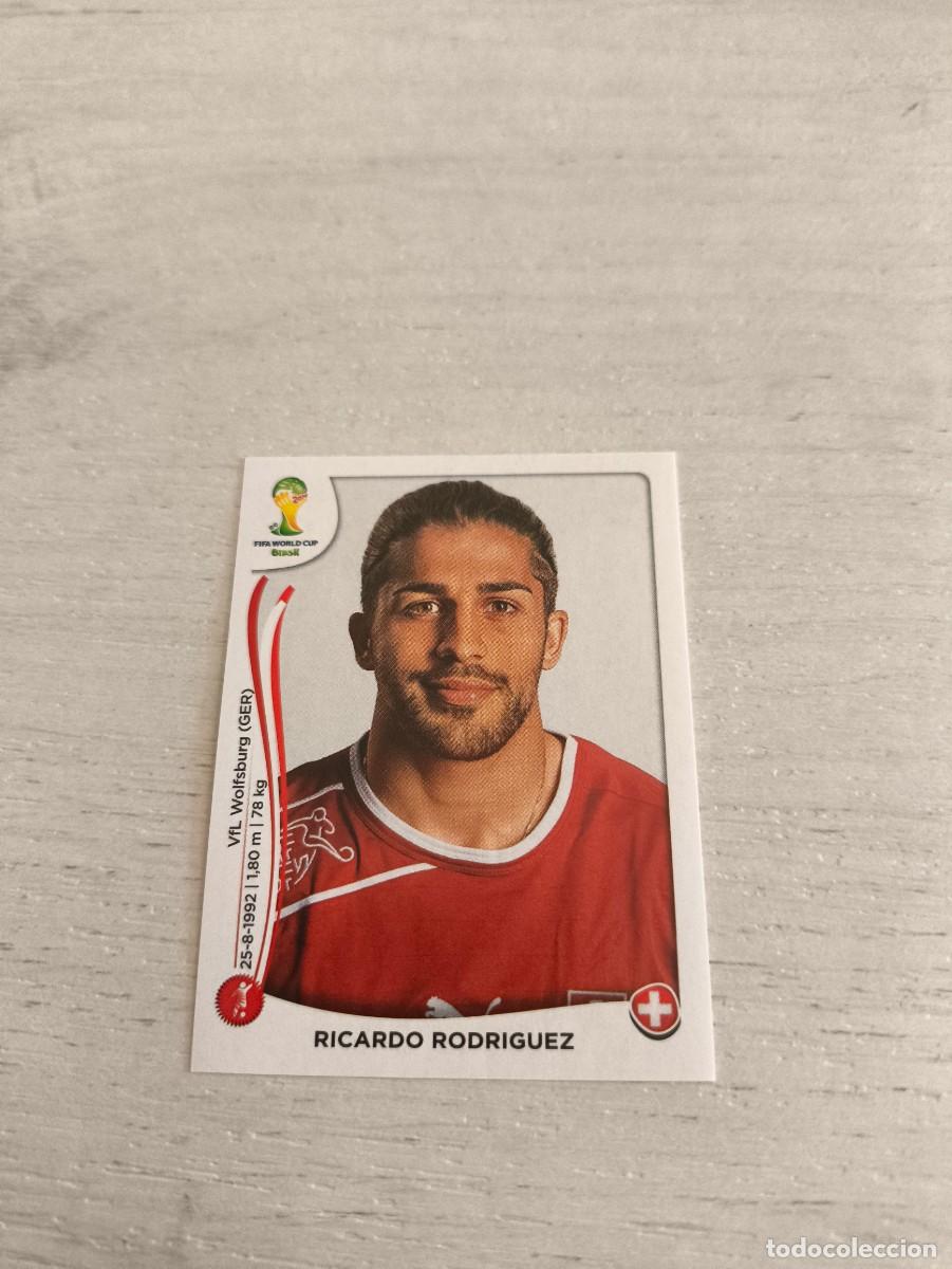 Cromos de F&uacute;tbol: 340 Ricardo Rodriguez SUIZA PANINI FIFA MUNDIAL WORLD CUP BRASIL 2014 NO LIGA ESTE