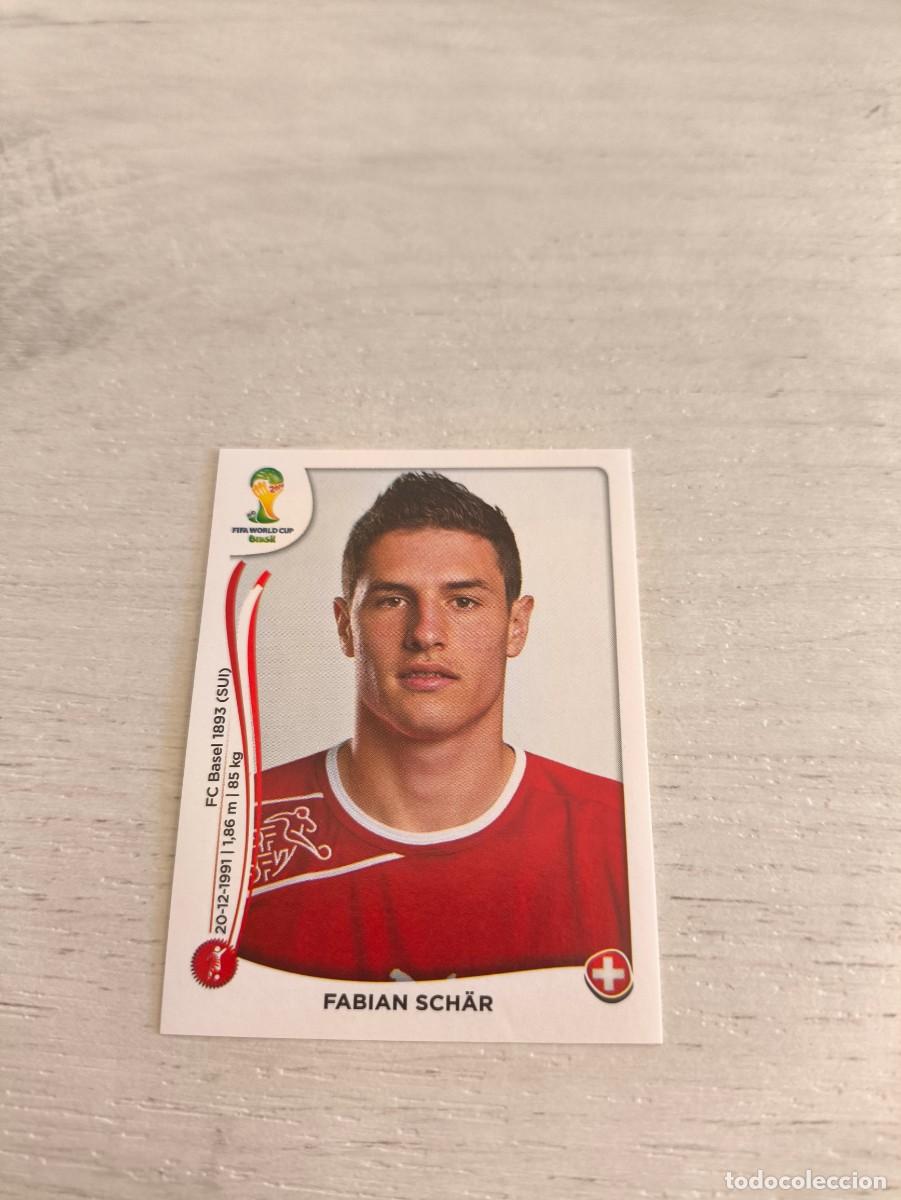 Cromos de F&uacute;tbol: 342 Fabian Sch&auml;r SUIZA PANINI FIFA MUNDIAL WORLD CUP BRASIL 2014 NO LIGA ESTE