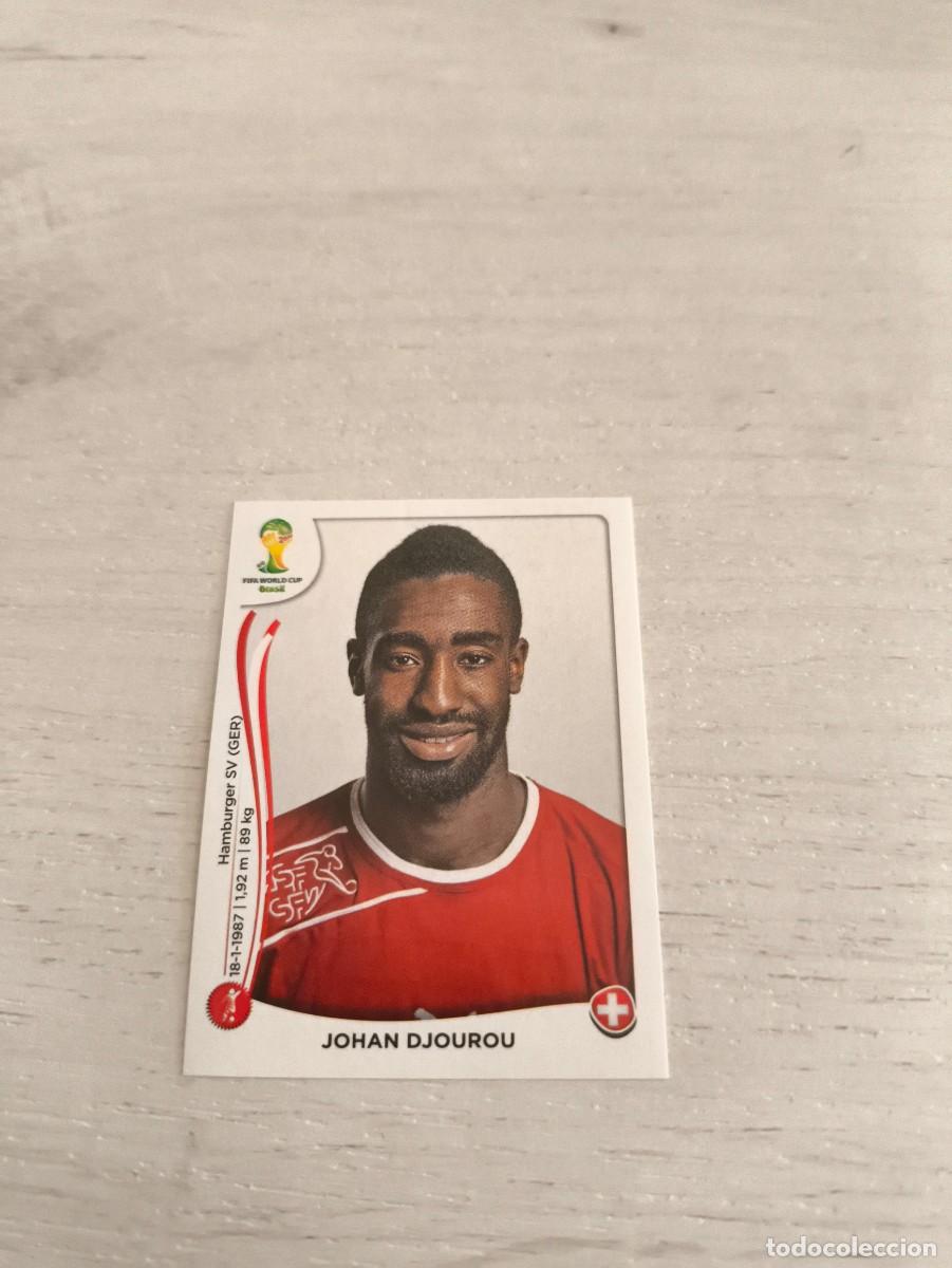 Cromos de F&uacute;tbol: 344 Johan Djourou SUIZA PANINI FIFA MUNDIAL WORLD CUP BRASIL 2014 NO LIGA ESTE