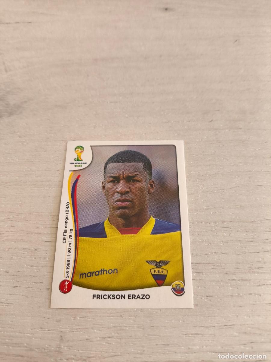 Figurine di Calcio: 359 Frickson Erazo ECUADOR PANINI FIFA MUNDIAL WORLD CUP BRASIL 2014 NO LIGA ESTE