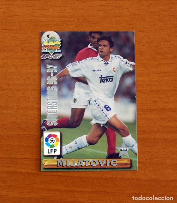 Figurine di Calcio: Real Madrid - N&ordm; 433 Mijatovic-Suker Superstars -Mundicromo Las Fichas Liga 1996-1997-96-97