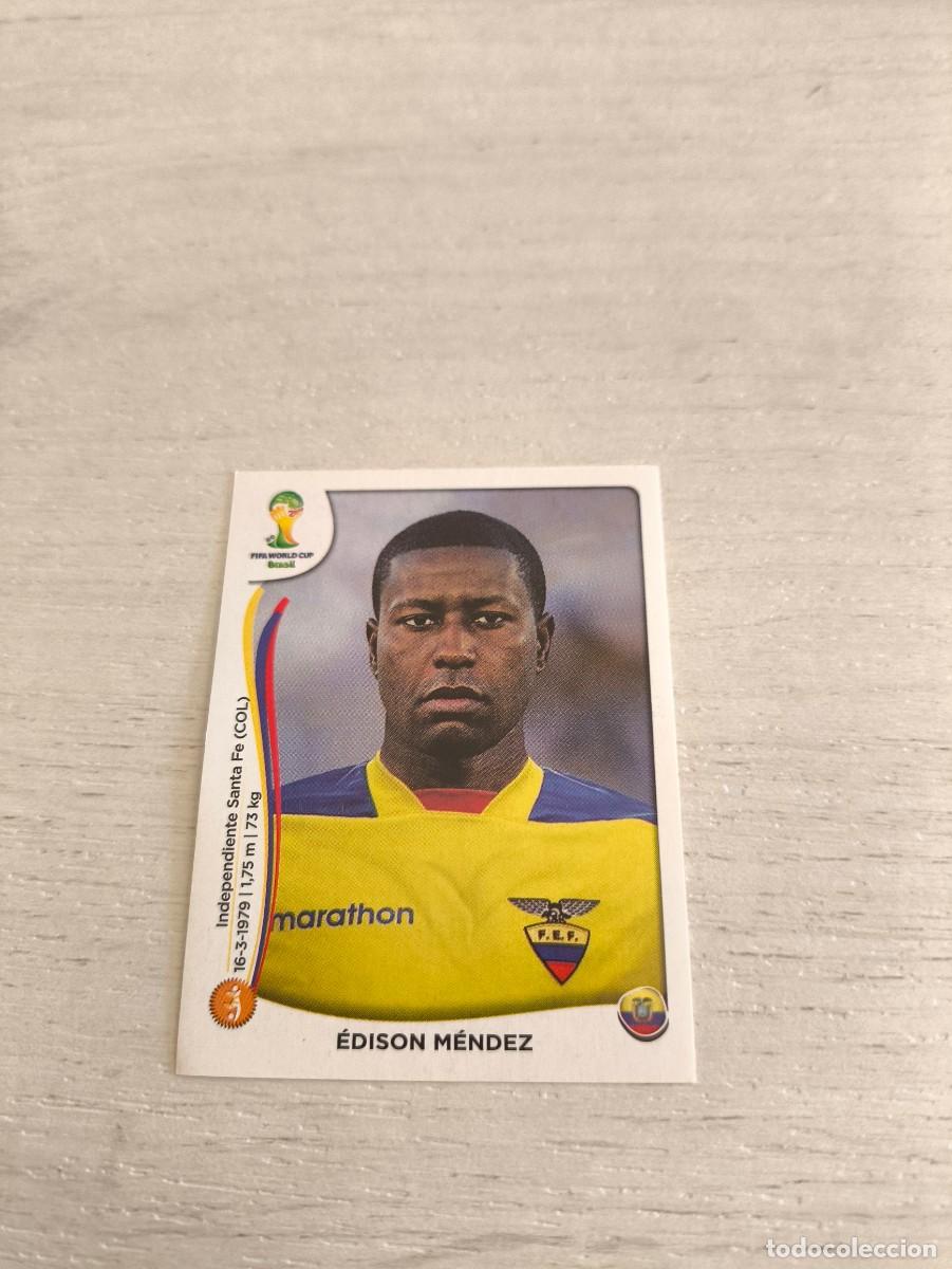 Fu&szlig;ball-Sticker: 363 &Eacute;dison M&eacute;ndez ECUADOR PANINI FIFA MUNDIAL WORLD CUP BRASIL 2014 NO LIGA ESTE