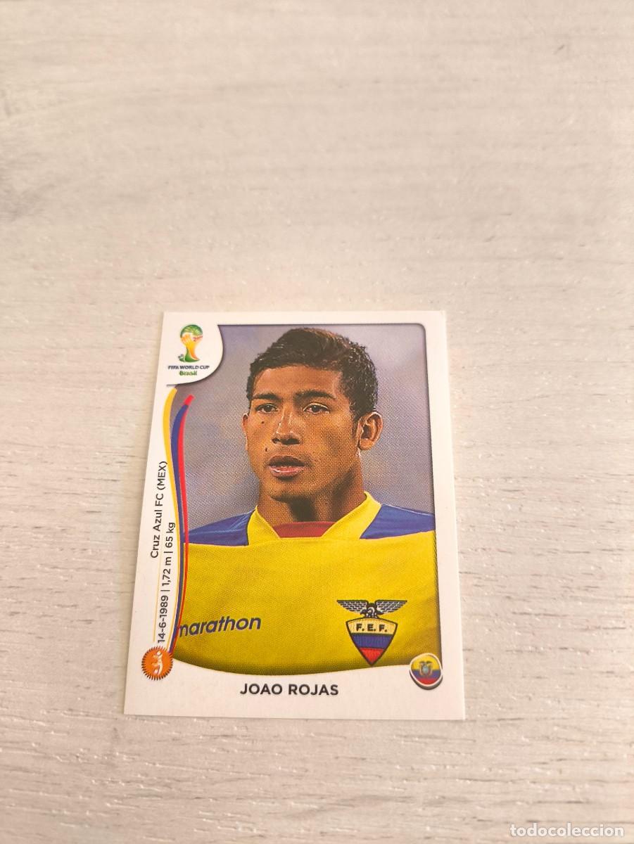 Fu&szlig;ball-Sticker: 368 Joao Rojas ECUADOR PANINI FIFA MUNDIAL WORLD CUP BRASIL 2014 NO LIGA ESTE