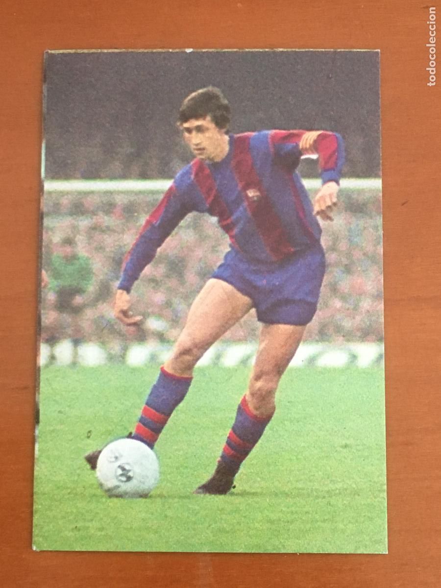 Football Stickers: johan cruyff barcelona cromo n&ordm; 147 aprende a jugar al futbol con johan cruyff nunca pegado