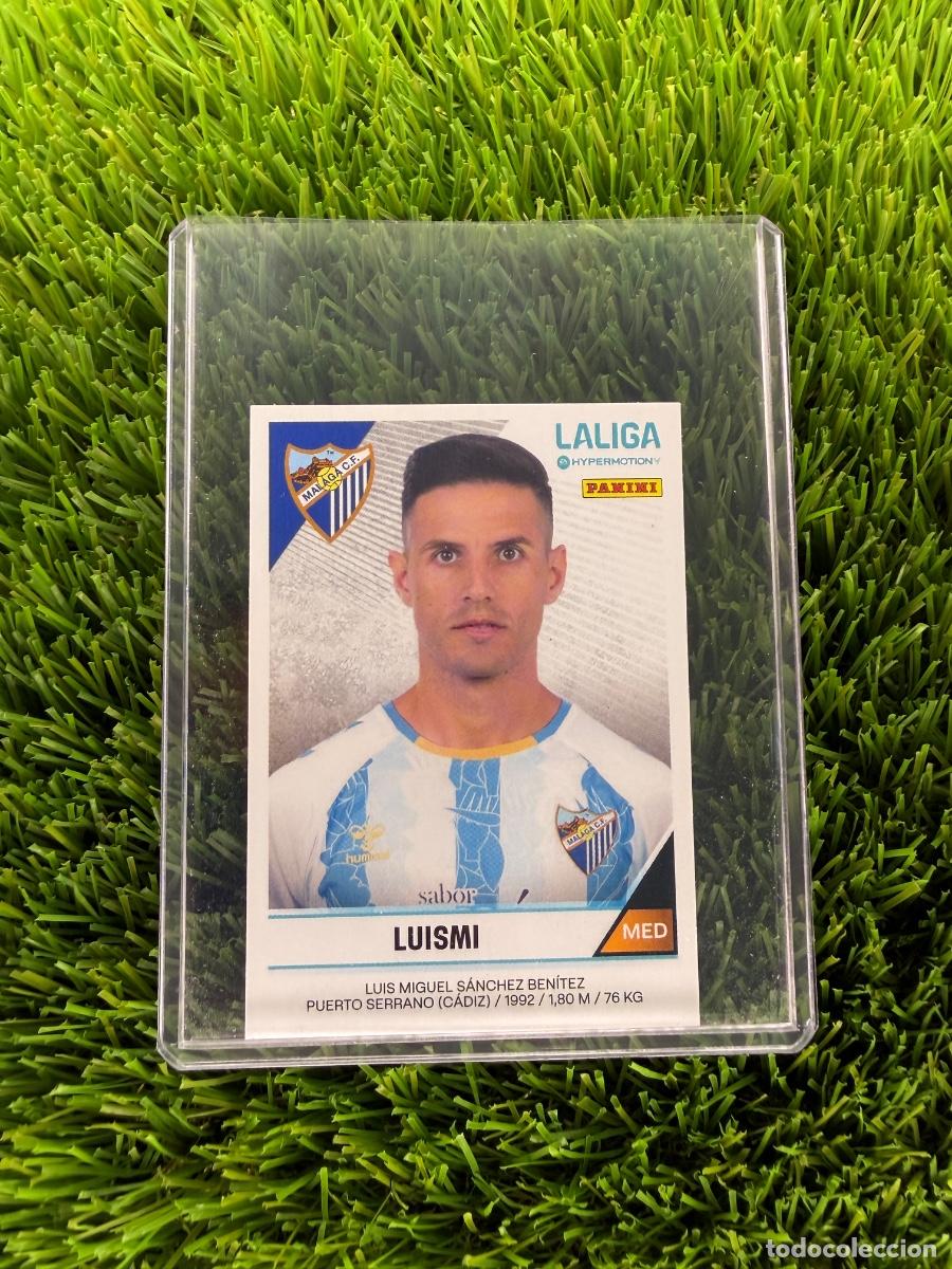 Cromos de F&uacute;tbol: N&ordm; 297 Luismi M&aacute;laga CF Liga Hypermotion 24 25
