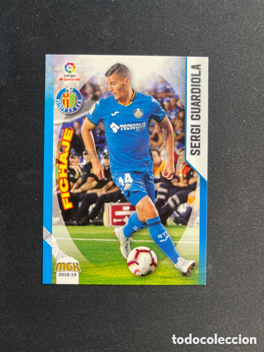 Cromos de F&uacute;tbol: Sergi Guardiola 234 Getafe Fichaje Megacracks 2018 2019 18 19 Panini