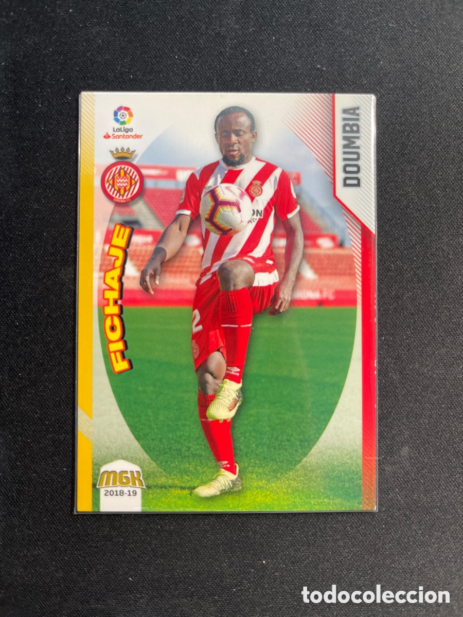 Cromos de F&uacute;tbol: Doumbia 261 Girona Fichaje Megacracks 2018 2019 18 19 Panini