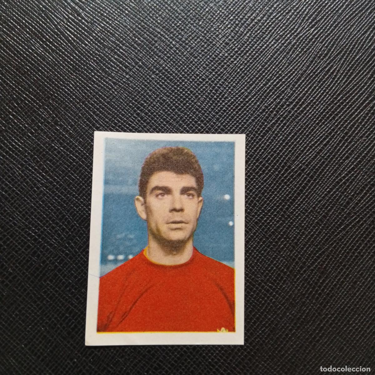 Cartes &agrave; collectionner de Football: 74 SANCHIS ESPA&Ntilde;A RUIZ ROMERO TORNEOS 1967 CROMO FUTBOL LIGA 67 - SIN PEGAR - A206 PG71