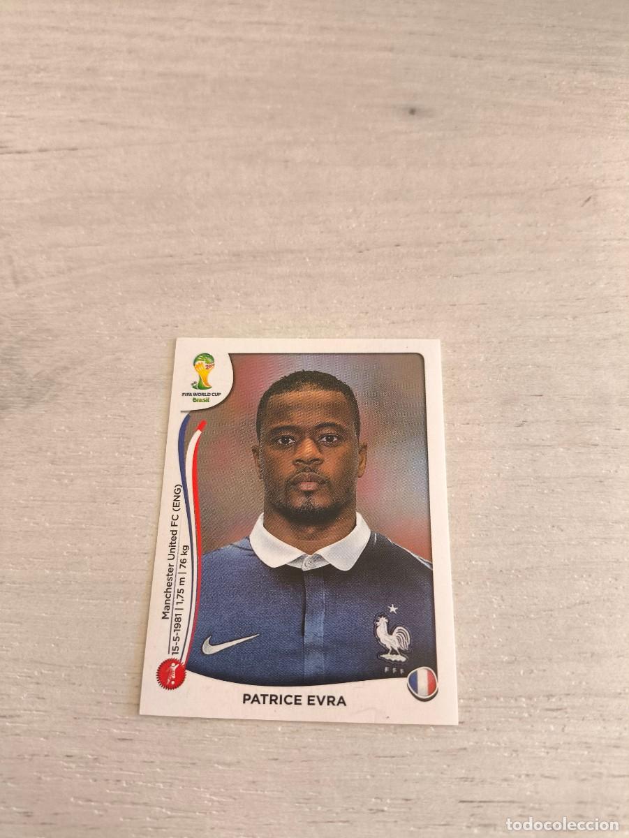 Cromos de F&uacute;tbol: 377 Patrice Evra FRANCIA PANINI FIFA MUNDIAL WORLD CUP BRASIL 2014 NO LIGA ESTE