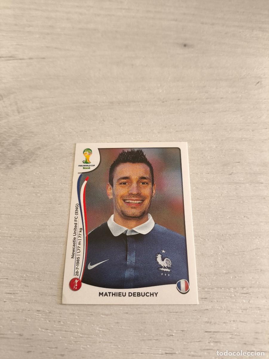 Cromos de F&uacute;tbol: 378 Mathieu Debuchy FRANCIA PANINI FIFA MUNDIAL WORLD CUP BRASIL 2014 NO LIGA ESTE