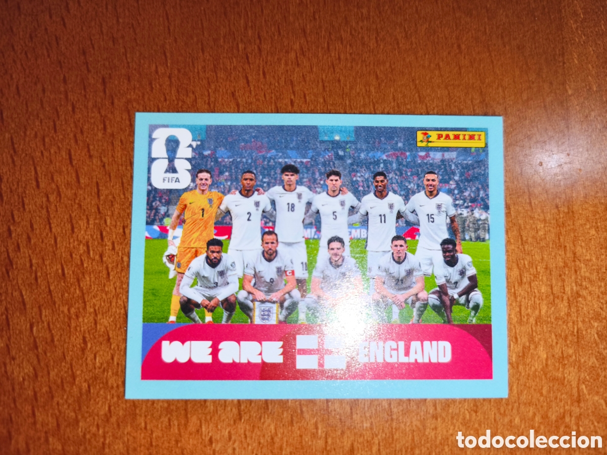 Cromos de F&uacute;tbol: ENG13 Equipo Fifa World Cup 2026 Inglaterra