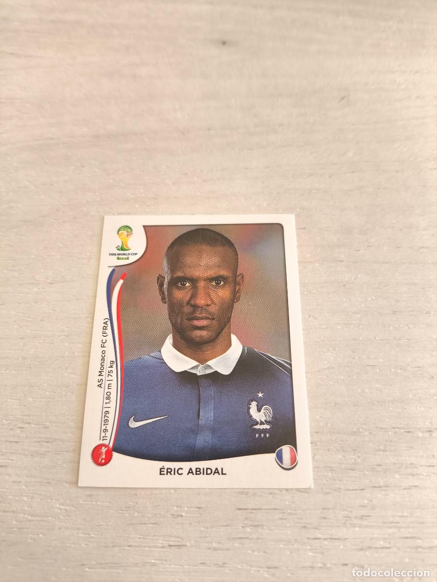 Cromos de F&uacute;tbol: 382 &Eacute;ric Abidal FRANCIA PANINI FIFA MUNDIAL WORLD CUP BRASIL 2014 NO LIGA ESTE