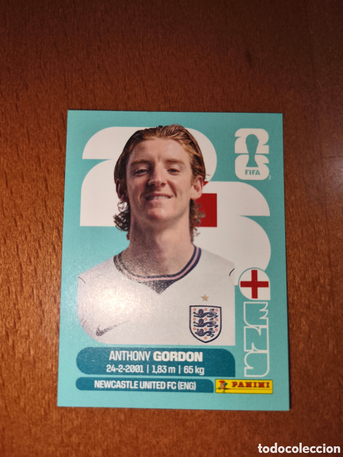 Cromos de F&uacute;tbol: ENG15 Anthony Gordon Fifa World Cup 2026 Inglaterra