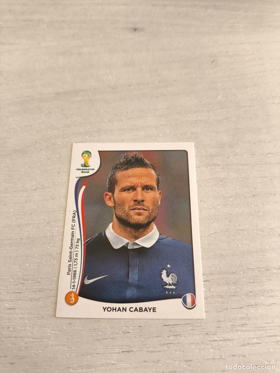 Cromos de F&uacute;tbol: 384 Yohan Cabaye FRANCIA PANINI FIFA MUNDIAL WORLD CUP BRASIL 2014 NO LIGA ESTE