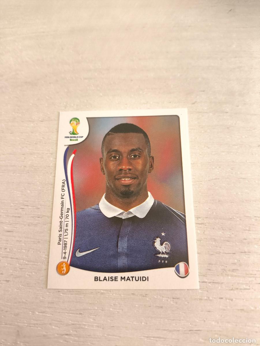 Cromos de F&uacute;tbol: 385 Blaise Matuidi FRANCIA PANINI FIFA MUNDIAL WORLD CUP BRASIL 2014 NO LIGA ESTE