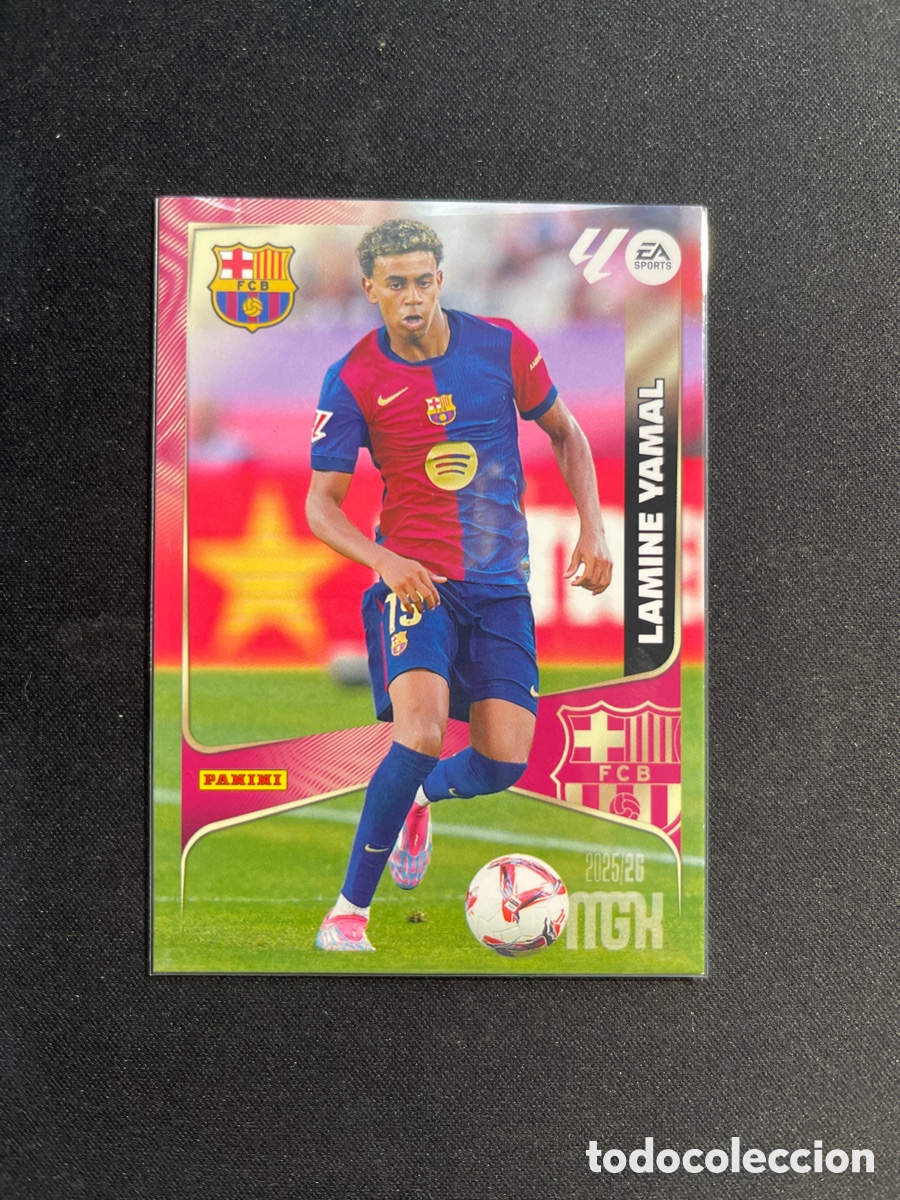 Cromos de F&uacute;tbol: Lamine Yamal 88 Barcelona Megacracks 2025 2026 25 26 Panini