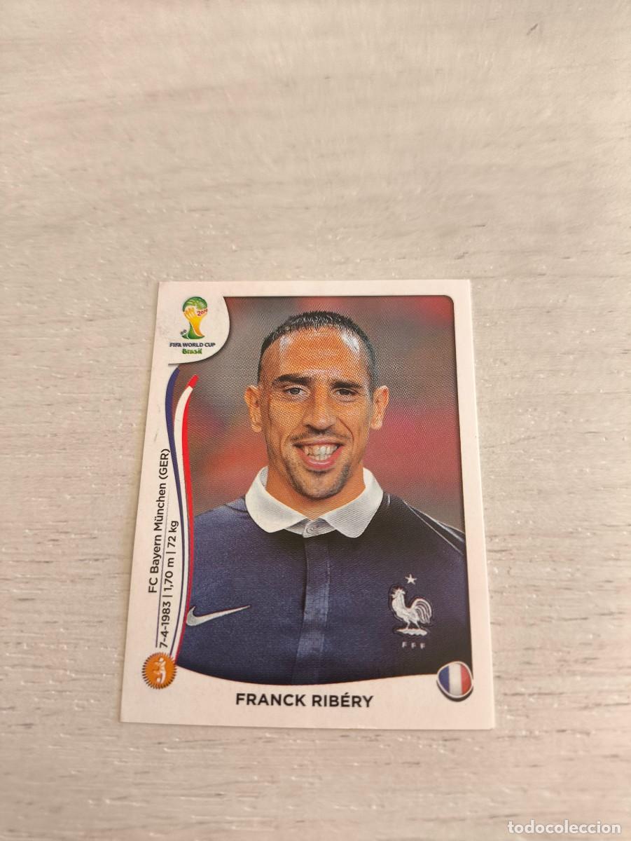 Cromos de F&uacute;tbol: 389 Franck Rib&eacute;ry FRANCIA PANINI FIFA MUNDIAL WORLD CUP BRASIL 2014 NO LIGA ESTE