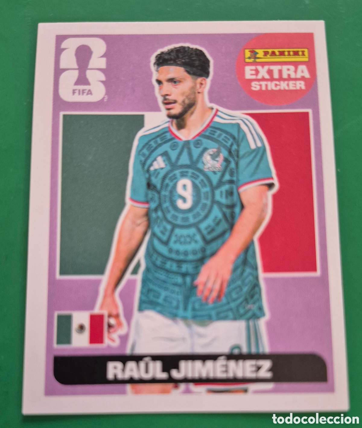 Cromos de F&uacute;tbol: RAUL JIMENEZ EXTRA STICKER BRONCE PANINI FIFA WORLD CUP 2026