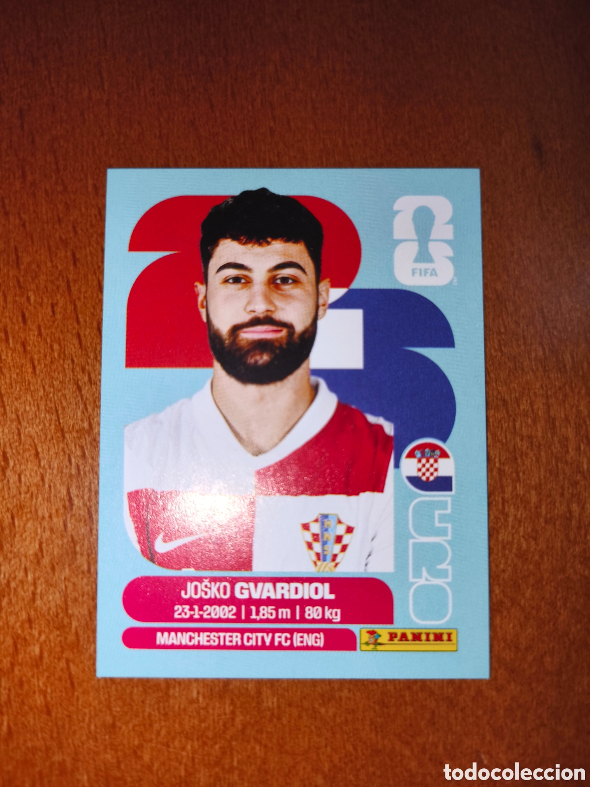 Cromos de F&uacute;tbol: CRO4 Josko Gvardiol Fifa World Cup 2026 Croacia