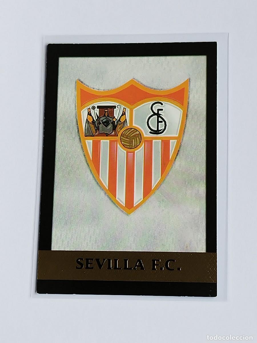 Cromos de F&uacute;tbol: ESCUDO LOGO SEVILLA FC #325 - MUNDICROMO LAS FICHAS DE LA LIGA 1999 2000 - MC 99 00 CROMO FUTBOL