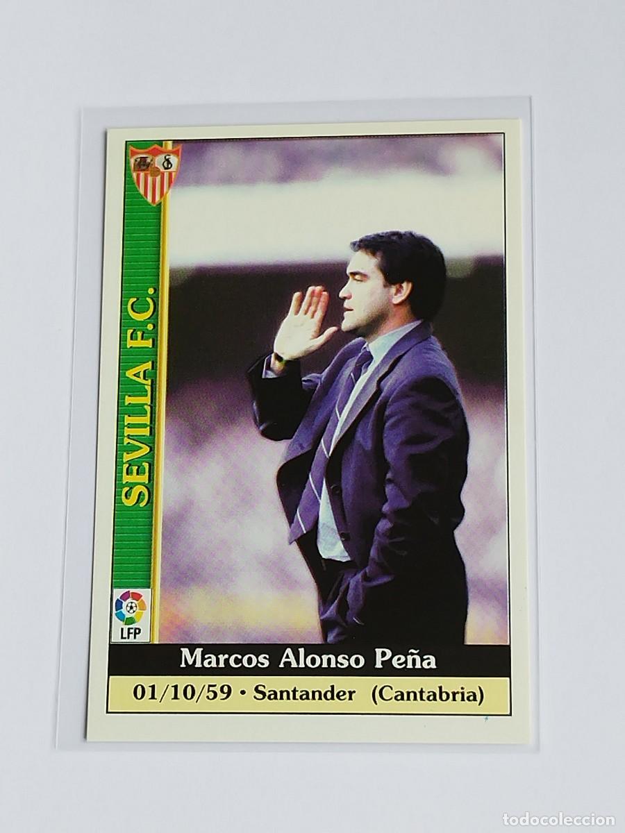 Cromos de F&uacute;tbol: MARCOS ALONSO #326 SEVILLA FC - MUNDICROMO LAS FICHAS DE LA LIGA 1999 2000 - MC 99 00 CROMO FUTBOL