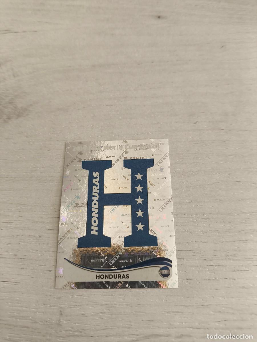 Cromos de F&uacute;tbol: 393 ESCUDO EMBLEMA HONDURAS PANINI FIFA MUNDIAL WORLD CUP BRASIL 2014 NO LIGA ESTE