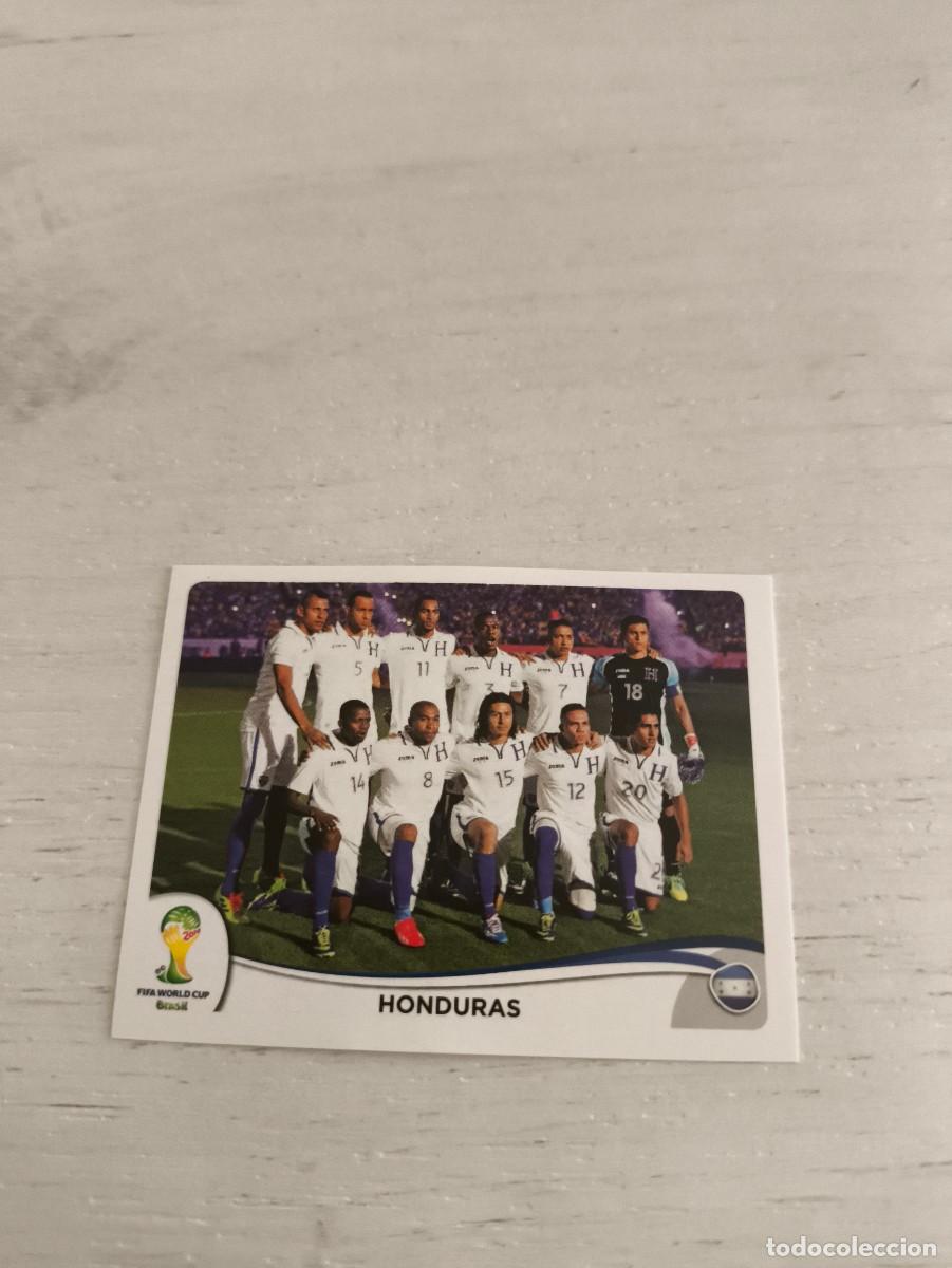 Cromos de F&uacute;tbol: 394 EQUIPO TEAM HONDURAS PANINI FIFA MUNDIAL WORLD CUP BRASIL 2014 NO LIGA ESTE