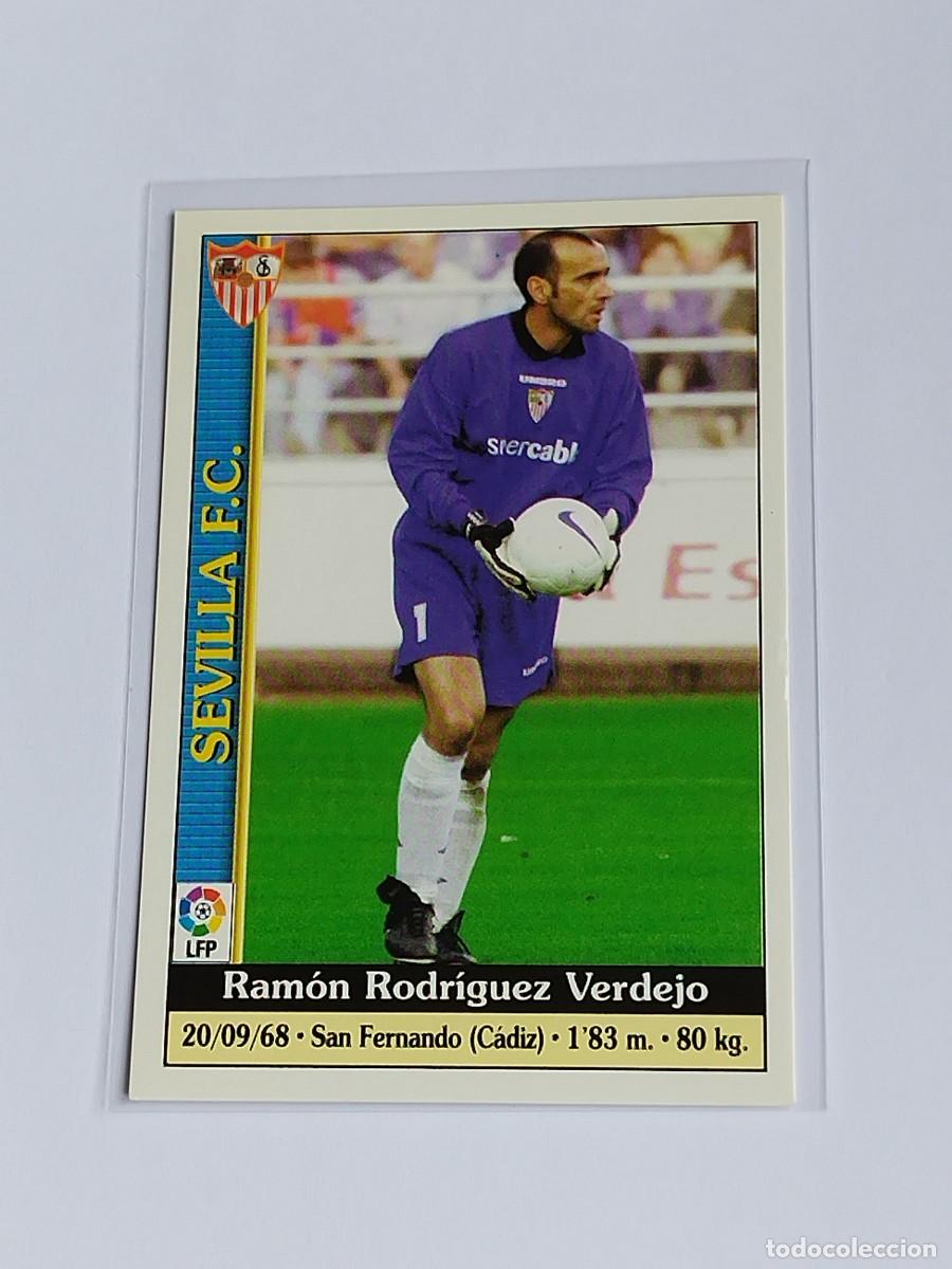 Cromos de F&uacute;tbol: MONCHI BAJA #327 SEVILLA FC - MUNDICROMO LAS FICHAS DE LA LIGA 1999 2000 - MC 99 00 CROMO FUTBOL