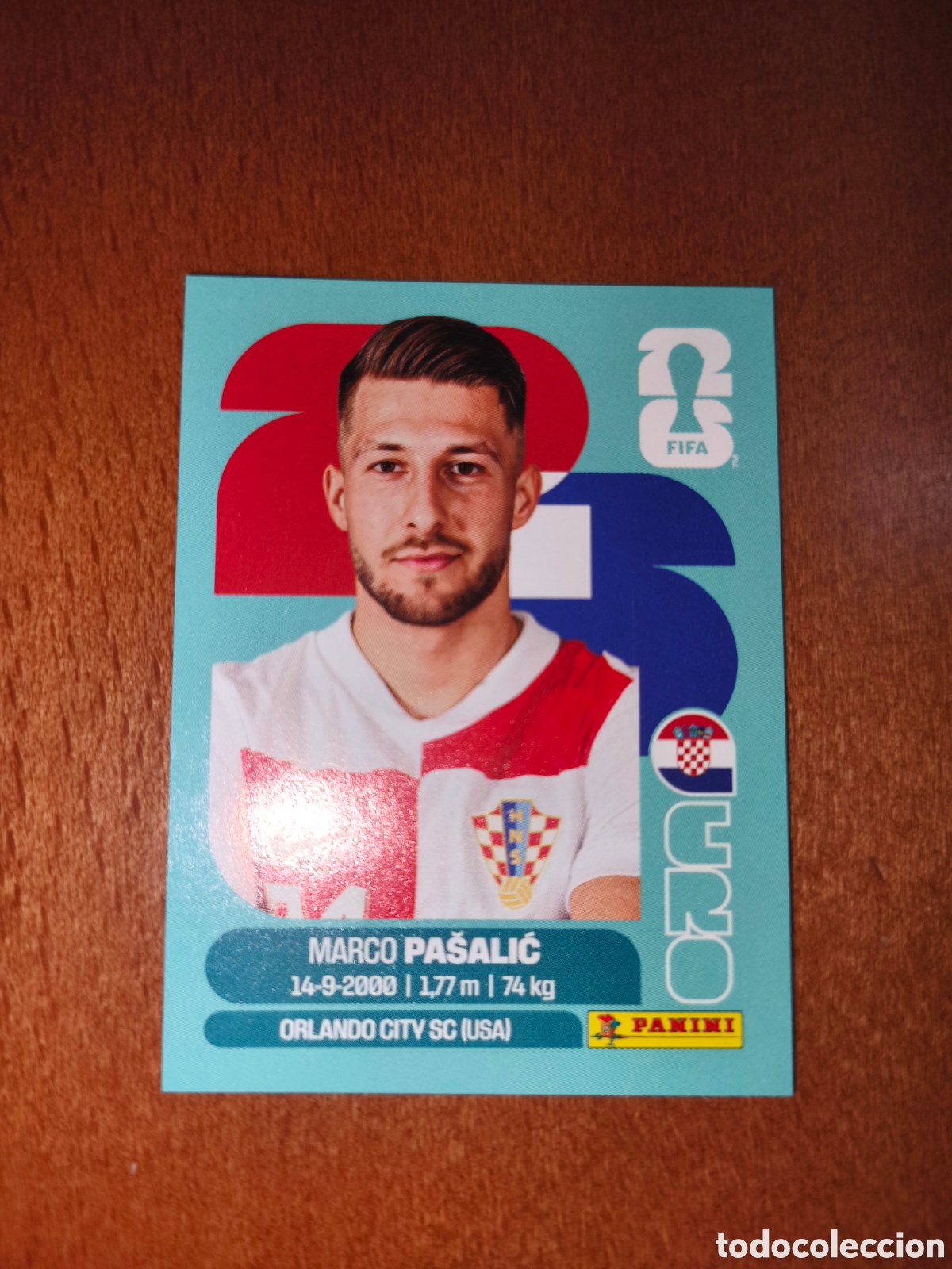 Cromos de F&uacute;tbol: CRO17 Marco Pasalic Fifa World Cup 2026 Croacia
