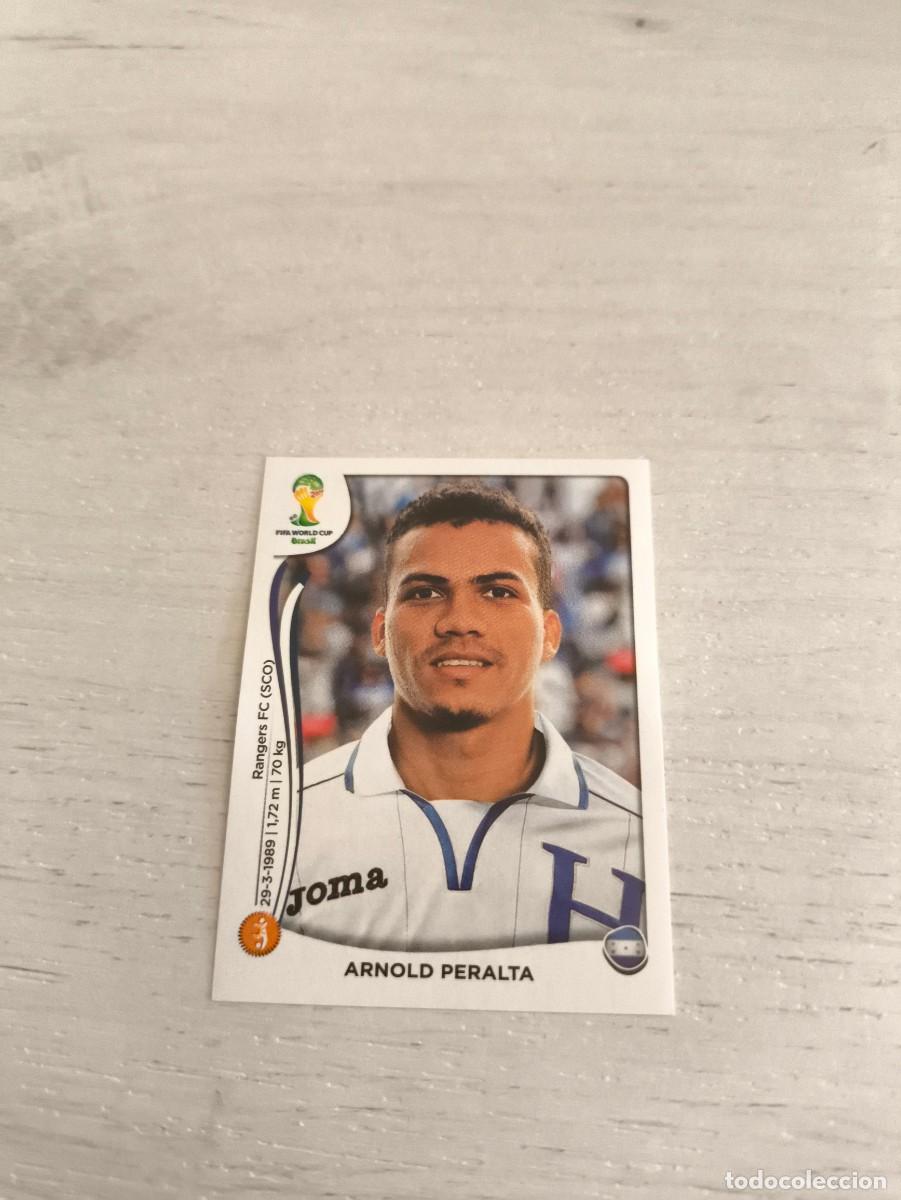 Cromos de F&uacute;tbol: 402 Arnold Peralta HONDURAS PANINI FIFA MUNDIAL WORLD CUP BRASIL 2014 NO LIGA ESTE
